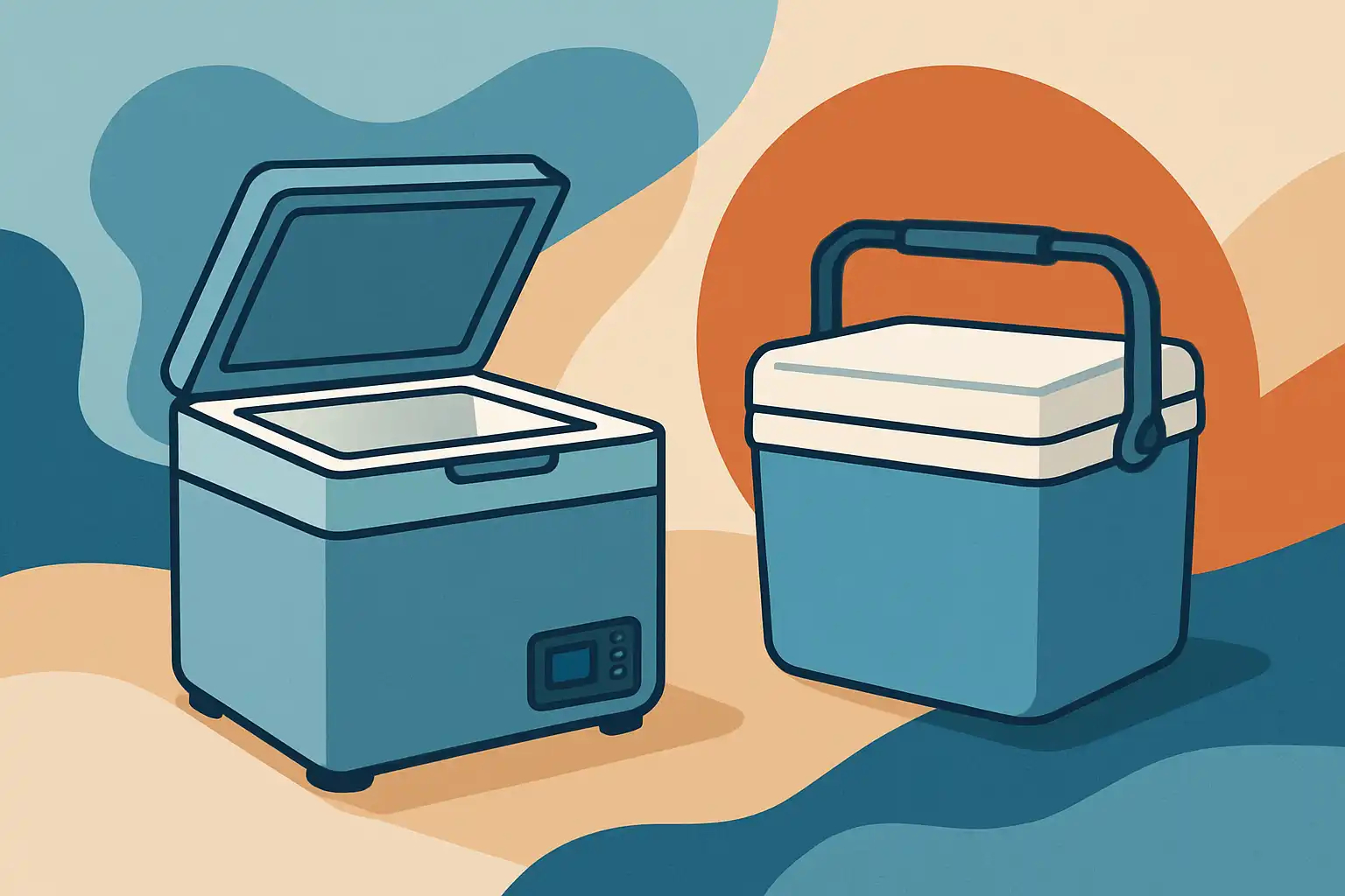 Vriezer voor onderweg: zo kies je tussen een draagbaar model en een koelbox