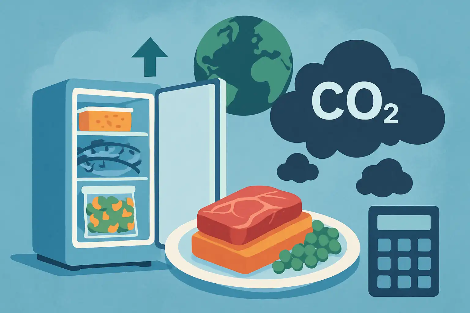 Wat kost jouw vriezer écht voor het klimaat? zo bereken je de verborgen CO2-kosten van ingevroren eten
