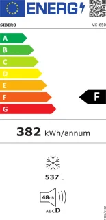 SIBERO RVS Vrieskist – 650 Liter – Professionele Diepvrieskist met RVS Deksel – Energiezuinige Horeca Vriezer – 1810x765x840mm