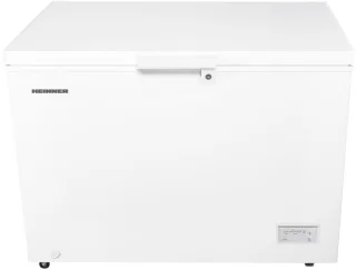 HEINNER HCF-HM308INVCD Diepvriezer 308 L - Inverter Compressor - Energieklasse D - LED-Verlichting - Vergrendelbaar - Waterdicht Display - 5 Jaar Garantie - Wit