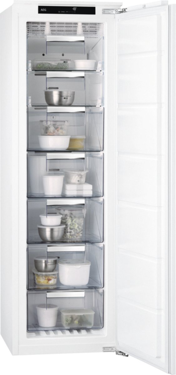 De AEG ABE818E6NC Inbouw Diepvrieskist 204L Wit in één oogopslag
