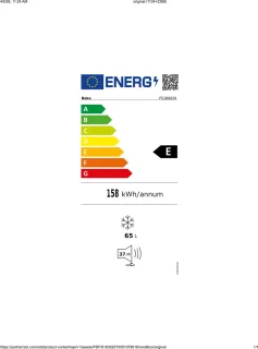 Wat vinden we goed aan de Beko FS166020-1 tafelmodel vriezer