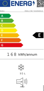 Beko FSE1174N diepvriezer