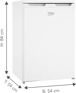 Beko FSE1175N diepvriezer 95L wit