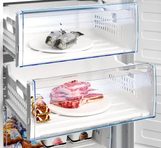Beko RFSA240M31WN vrijstaande diepvriezer