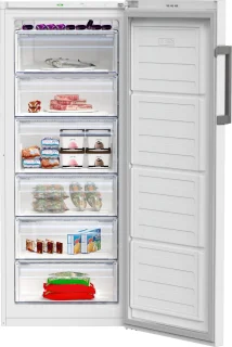 Beko RFSA240M31WN vrijstaande diepvriezer