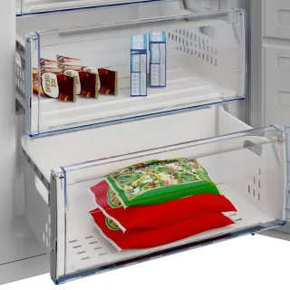 Beko RFSA240M31WN vrijstaande diepvriezer