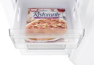 Bella BVR130-040CW Vrijstaande Vriezer Wit