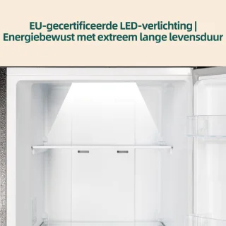 CHiQ CSD206NEID Vrijstaande Vriezer 206L Zwart RVS