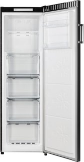 CHiQ CSD206NEID Vrijstaande Vriezer 206L Zwart RVS