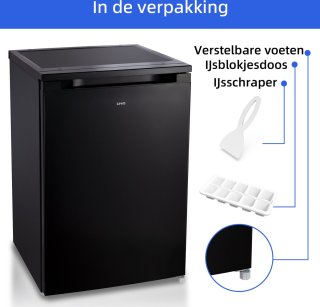 CHiQ CSD90D4D Vrijstaande Vrieskast 85L