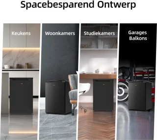 CHiQ CSD95BC Vrijstaande vriezer