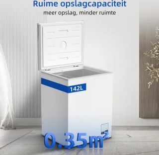 CHiQ FCF142DE Vrieskist 142L Wit