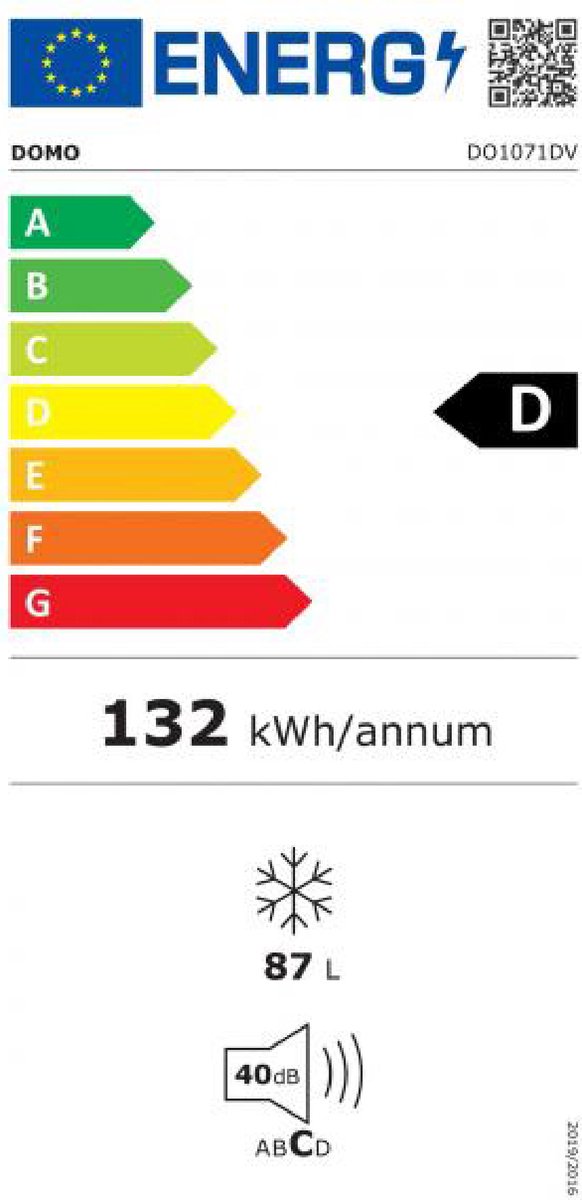 Wat vinden we goed aan de DOMO DO1071DV Diepvriezer Tafelmodel 87L Wit