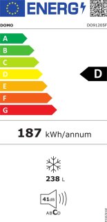 Wat vinden we goed aan de DOMO DO91205F Vrijstaande diepvrieskast