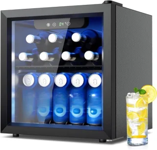 DVDSS® Mini vriezer 33L Zwart