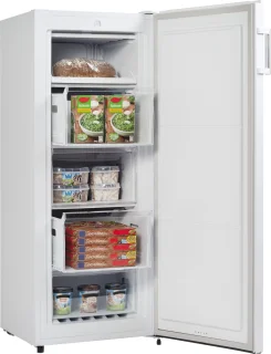 EDY EDHV7055 Hoge Vriezer Wit 165L