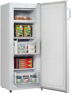 EDY EDHV7055 Hoge Vriezer Wit 165L