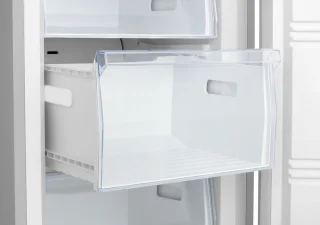 ETNA VV172NRVS Vrijstaande vriezer 172 cm RVS