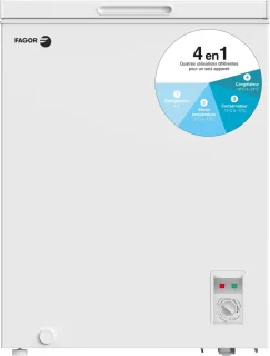 Fagor FCC151ME Hybride Vries/Koelkoffer 142L