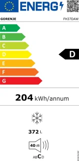 Gorenje FH37DAW koel-vriescombinatie