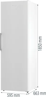 Gorenje FN619EEW5 diepvriezer 280L wit vrijstaand