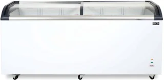 HCB Horeca Vrieskist 545L Glazen Schuifdeksel 230V