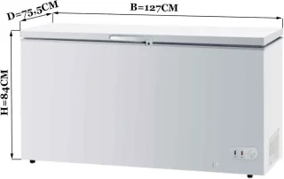 HCB Professionele Horeca Vriezer 358L 230V