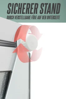 Heinrichs HGB 4088 W Mini Vriezer Wit 34L
