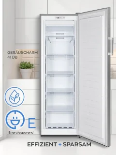 Heinrich´s HGS 3093 Diepvriezer 194L Inox