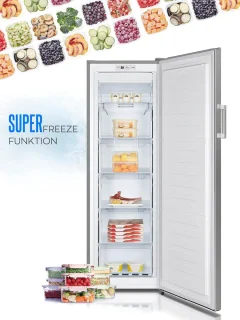 Heinrich´s HGS 3093 Diepvriezer 194L Inox