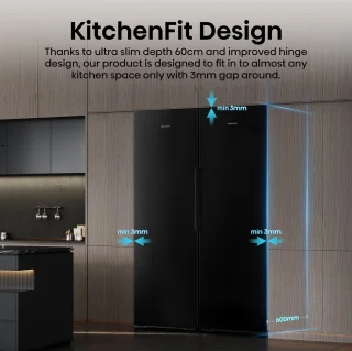 Hisense FT5K310GSFC vriezer vrijstaand 312L 185cm