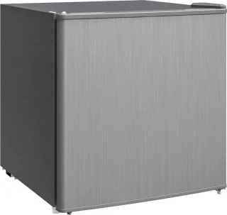 HOMCOM diepvrieskist van staal en kunststof 47 l x 44,2 b x 48,8 h cm grijs