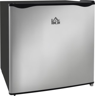De HOMCOM Mini-Gefrierschrank 47L Silber in één oogopslag