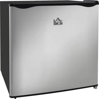 HOMCOM Mini-Gefrierschrank 47L Silber