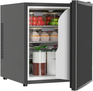 De Homcom Mini-koelkast Zwart in één oogopslag