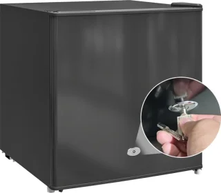 HOMCOM Vrieskist 47 L Zwart review