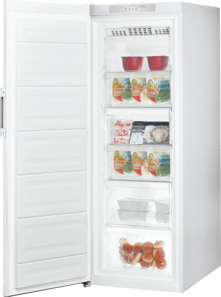 Indesit UI6 F1T W1 Vriezer Wit 222L 167x60 cm