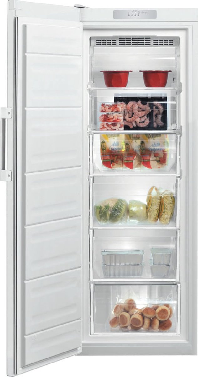 Indesit UI6 F1T W1 Vriezer Wit 222L 167x60 cm