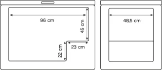 Inventum VK1122W diepvrieskist 290L wit