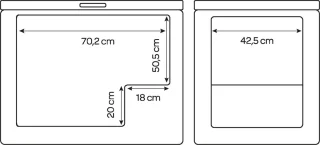 Inventum VK952W Low Frost diepvrieskist 198L wit