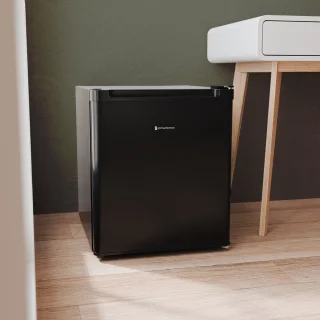 KitchenBrothers Mini Vriezer 33L Vrijstaand Zwart