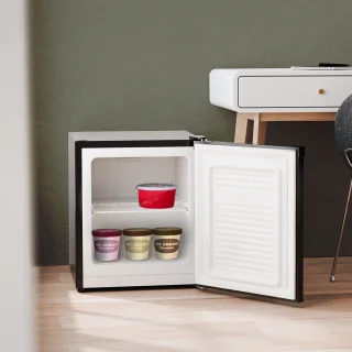 KitchenBrothers Mini Vriezer 33L Vrijstaand Zwart