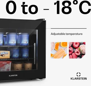 Klarstein Iceage 42 Vriezer Zwart