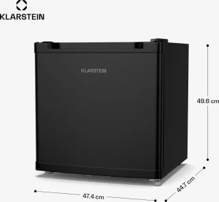 Klarstein Irene Koelvriescombinatie Zwart 31L