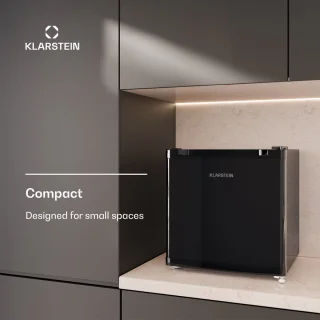 Klarstein Irene Koelvriescombinatie Zwart 31L