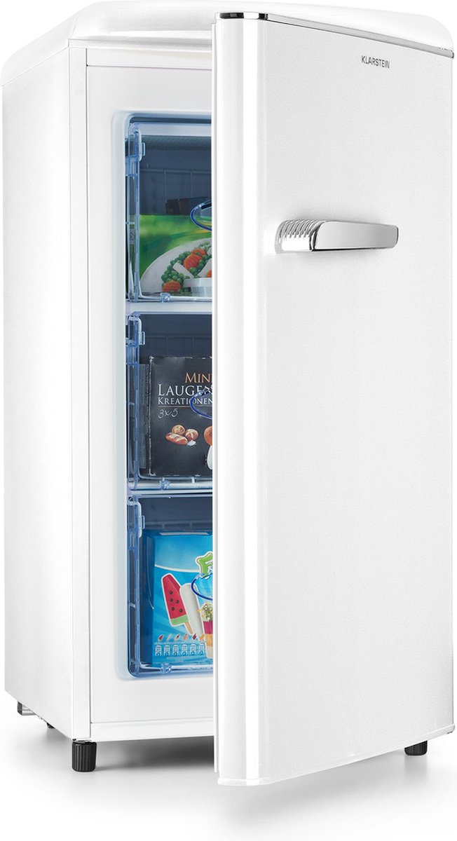 De Klarstein Laika diepvrieskast 60 liter vrijstaand in één oogopslag