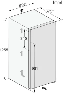 Miele FN 4312 E Vriezer vrijstaand