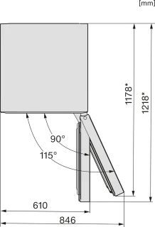 Miele FN 4322 D-1 Kastmodel Vriezer Wit