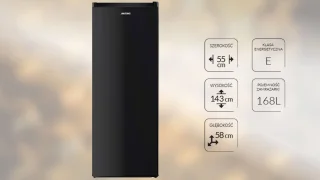 MPM Lade Vriezer Zwart 168L